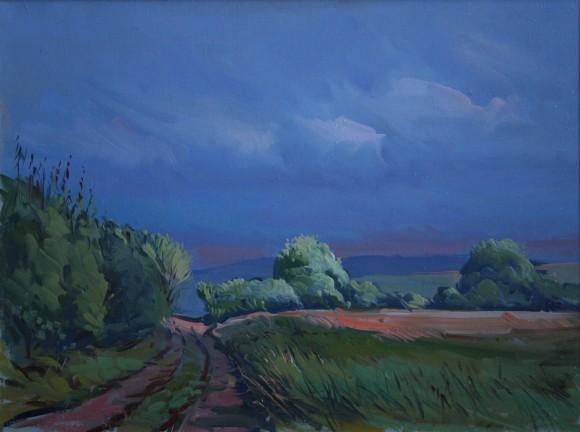 Passing Storm,Wiltshire