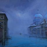 Grand Canal, Fog and Snow