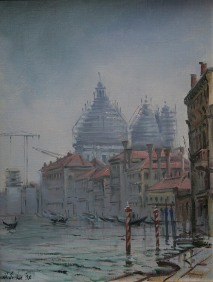 S. Maria della Salute under Restoration