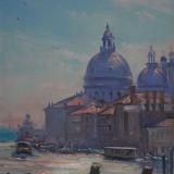 Santa Maria della Salute from Bar Accademia