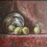Lemons and Silver Bowl