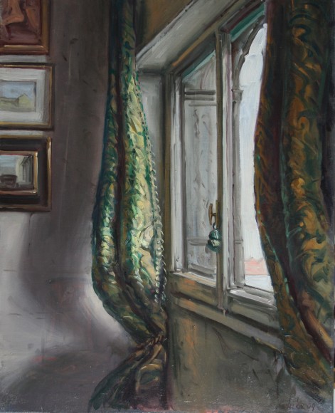 Venice Apartment; oil on canvas; 50x40cm