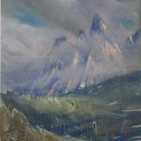 Clouds and Sun, Dolomites