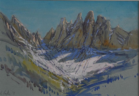 Early Snow, Dolomites