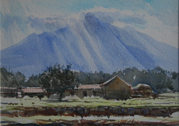 View of Mt. Etna, Sicily